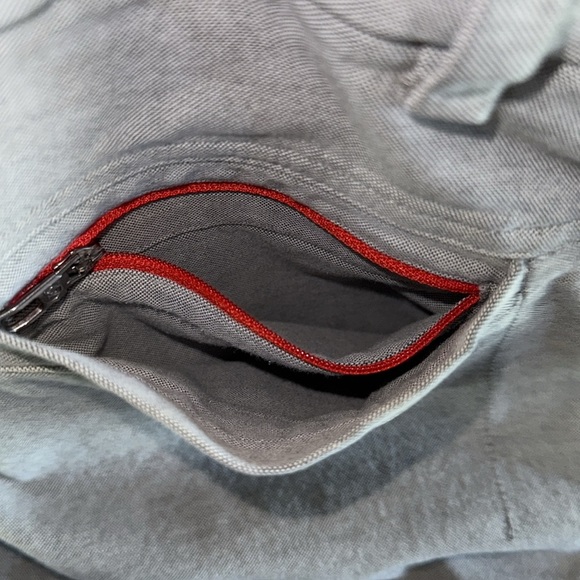Lululemon Gray Flat Front Chino Shorts - Picture 5 of 6
